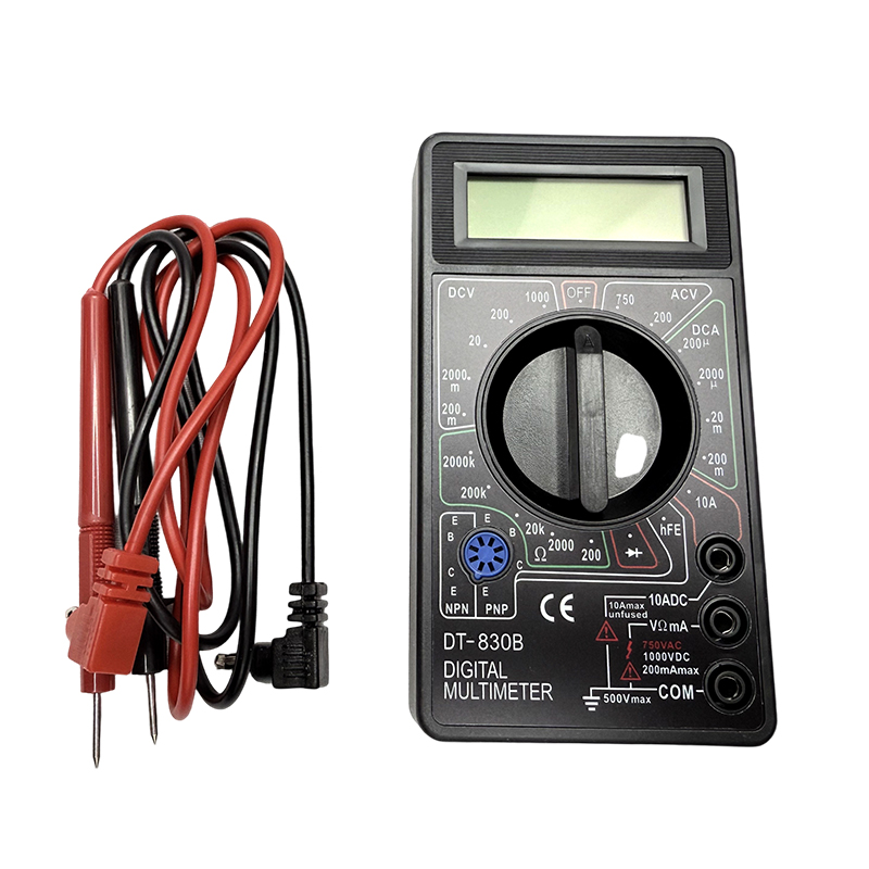 Öğretim aletleri fiziksel elektrik devresi deney ekipmanı Dijital multimetre el tipi (dijital ekran evrensel metre) elektrik enstrümantasyonu