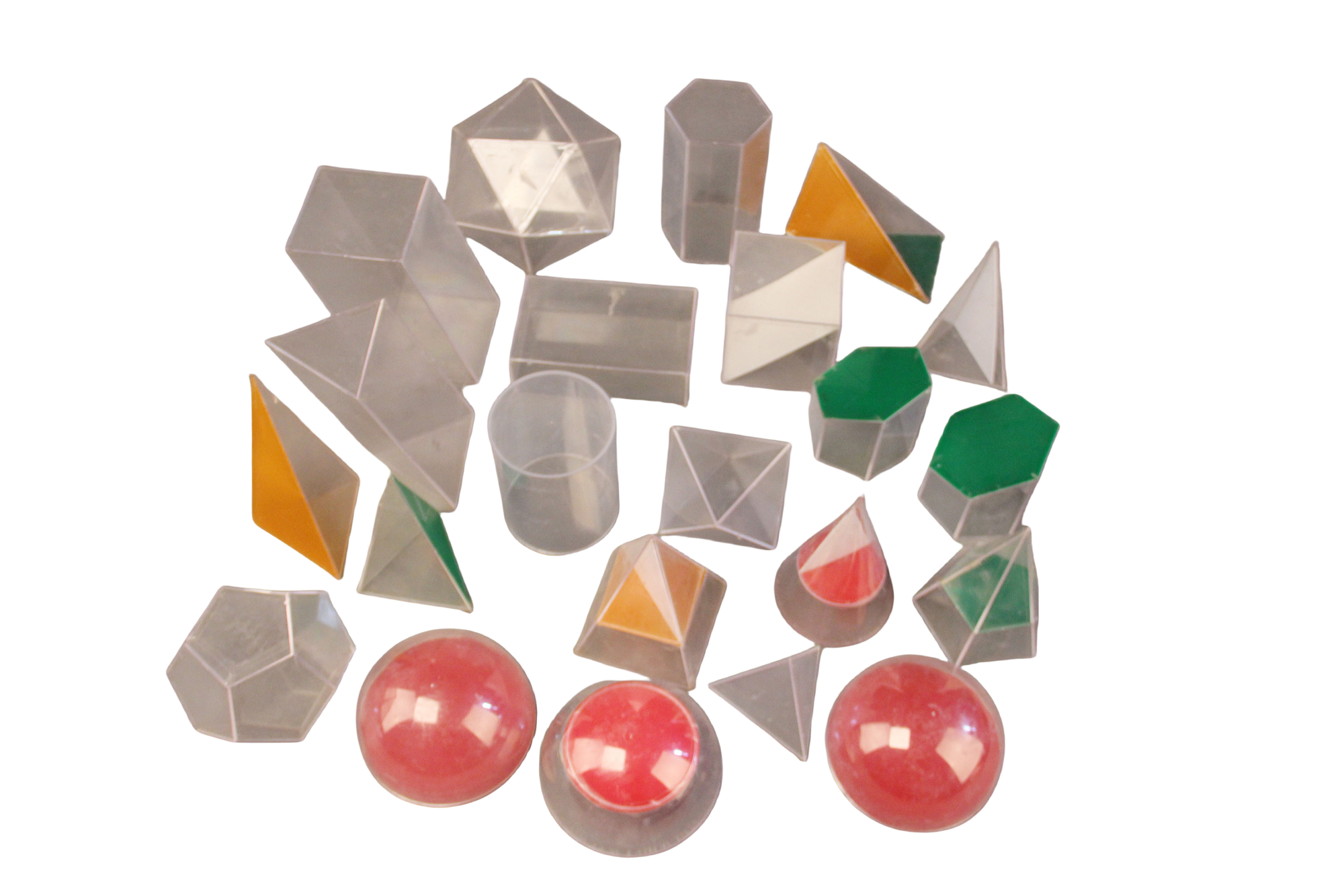 Eğitici Plastik Geometrik Set
