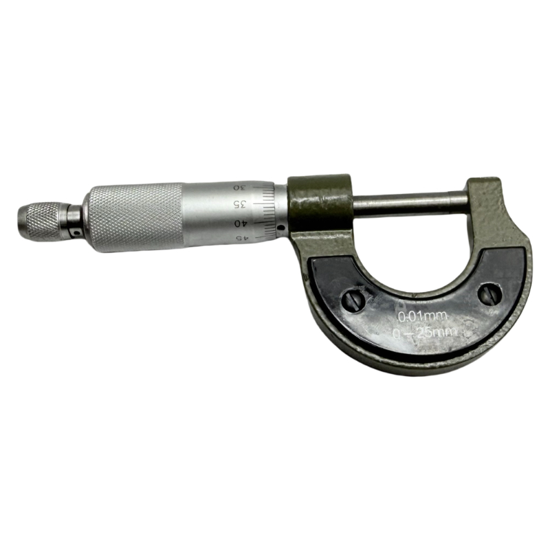 0-25mm spiral mikrometre, yüksek hassasiyetli dış çap mikrometresini öğretir